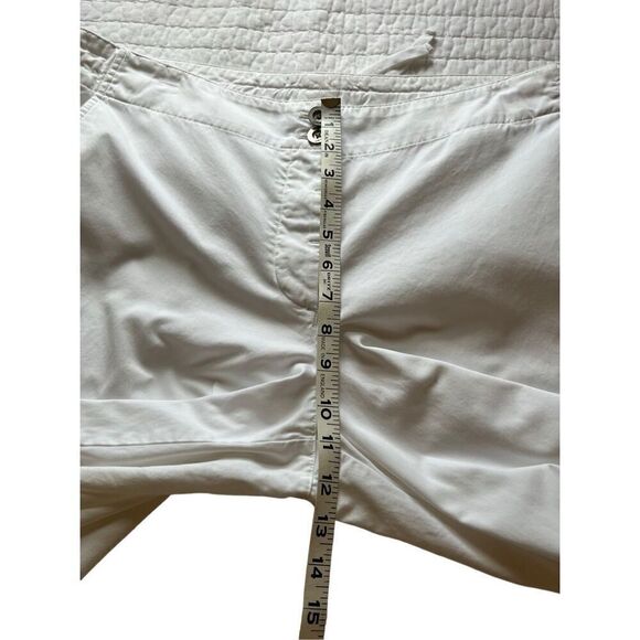 DKNY wide leg white pants - 10 - Picture 6 of 8